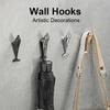Set Of 3 Dolphin Hooks, Entryway Corner Coat Hooks, Creative Key Hooks Without Drilling, Coat Hooks, Wall Mounted Simple Bathroom Hooks