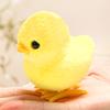 1 Plüsch hüpfendes Huhn Feder Haustierspielzeug, interaktives Haustierspielzeug, geeignet für Katzen und Hunde