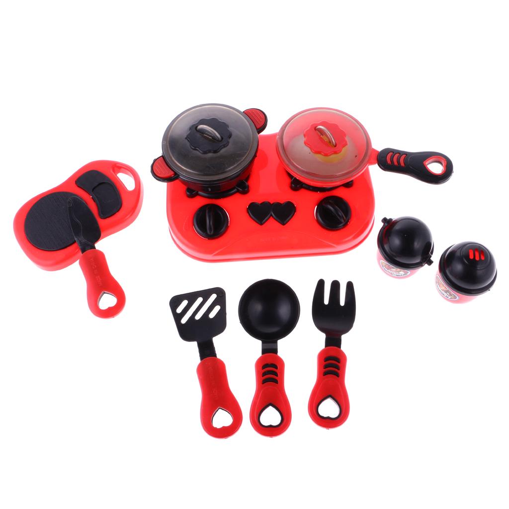 Buy 13Pcs Kitchen Cookware Set for Kids Play House Toys Simulation at
