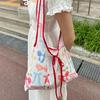 ribbon drawing eco bag