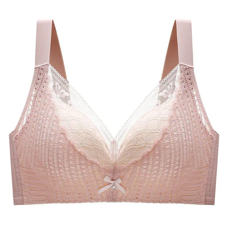 Bras Without Steel Ring Thin Underwear Women's Collection and Auxiliary Breasts Gather Adjustment Type