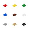 50g/92Pcs 2540 with Handle Hinge Plate Building Blocks Color Accessories Compatible with Bricks DIY Children's Toy Gift