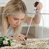 Fish Tank Vacuum Gravel Cleaner 6FT Hose Flow Control Valve Fixture Clamp Aquarium Water Changer Siphon Pump Sand Vacuum Cleaner