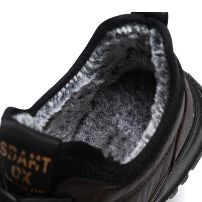 Winter Men's Shoes Comfortable Cold Proof Warmth Durable Slip Resistant Outsole Men's Shoes