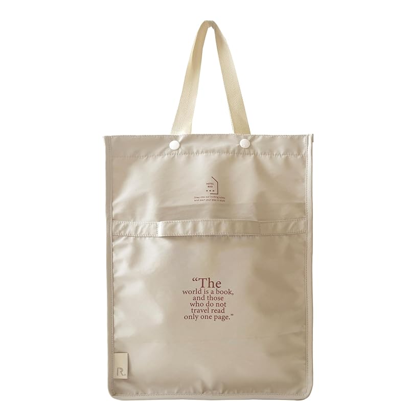 

[Root] 1114 hot spring bag spa bag for gym mesh tote bag EU Spaloo Vertical Intrip-A (04 beige)
