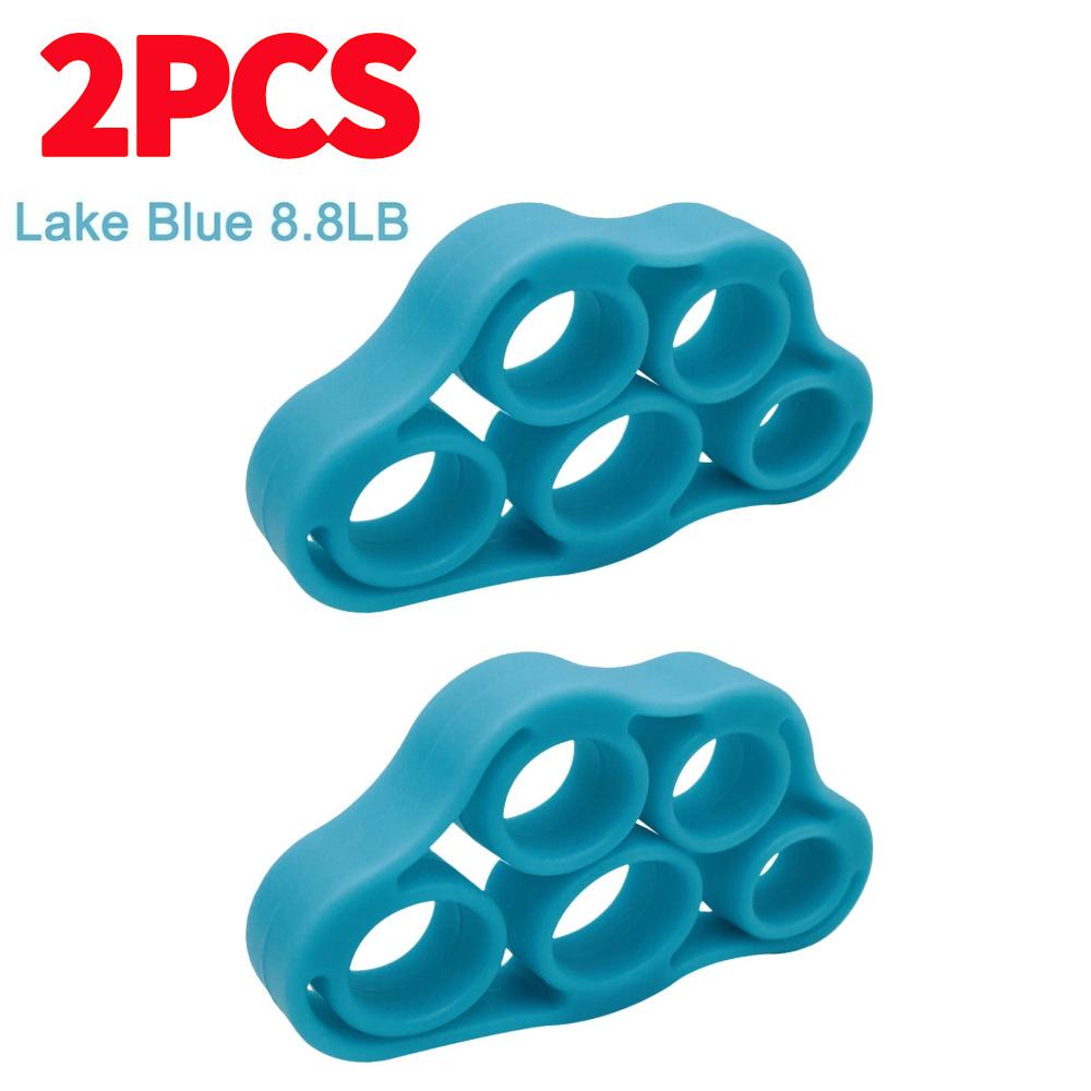 1/2/3Pcs Silicone Finger Gripper Hand Grip Wrist Stretcher Resistance Band Five Finger Expander Elastic for Gym Fitness Training