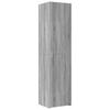 VidaXL Highboard Sonoma Grey 45x42.5x185 Cm Engineered Wood, Sideboard, Storage Cabinet, Side Panel, Cabinet, 3281411