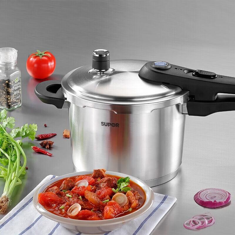 Supor YW24L1 304 Stainless Steel Anti-Explosion Pressure Cooker