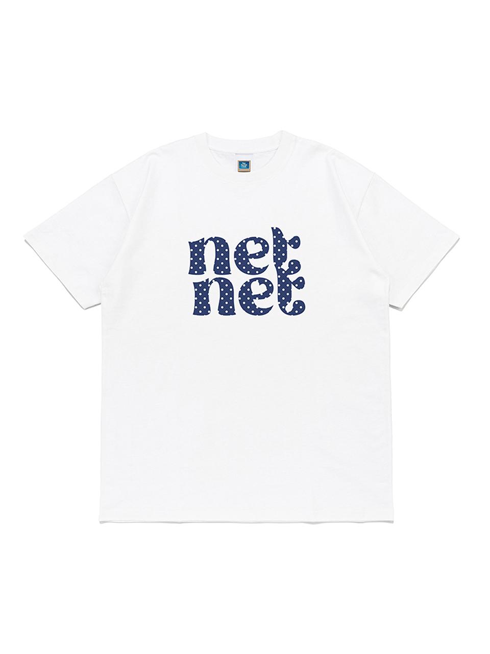 Футболка с логотипом Net Social Club Net Net (белый) White/S
