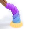 Twist Mini Sex Product Silicone Mixed Color Anal Sex Toys Adult Male and Female Thread Anal Expansion Masturbation Device