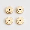 Small Set of Glossy Audio Speakers and Vibration Feedback Sound Quality Improvement Kawaki Insulators, 8, Gold, High-Quality Soundbars, Damping,