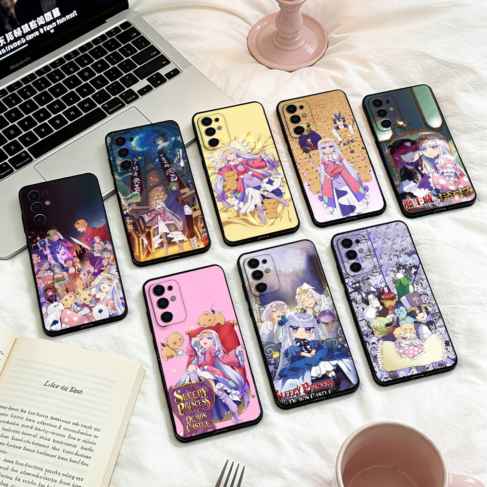 S-sleepy princess in the demon C-castle Phone Case For Samsung S25,24,23,22,30,21,10,9,Ultra,Plus,Lite,FE,4,5 G Soft Black Case