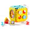 Toddler Activity Cube Box Shape Sorting Toys Boys Girls Shape Matching Number Sorter Game Baby Montessori Educational Kid Toys