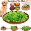 Köpek Snuffle Mat Evcil Hayvan Bulmaca Oyuncak Koklama Eğitim Pedi Aktivite Battaniyesi Köpek İçin Besleme Matı Stresi Azaltma