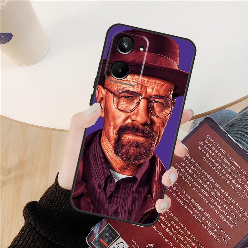 Heisenberg Breaking Bad Case For Realme C55 C75 C67 C61 C53 C51 C21Y C25S 10 11 12 13 14 Pro Plus GT 6T 6 5 GT7 Pro