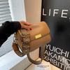 Small Bag Women's New Wide Shoulder Strap Messenger Bag Fashionable Versatile Casual Small Square Bag