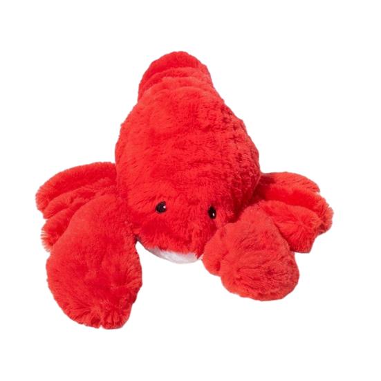Lobster-Shaped Rope Dog Toy with Squeaker Cotton Rope Plush Toy for Chewing Teething