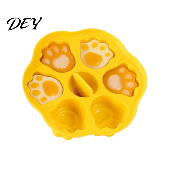 DIY Dessert Making Tools Silicone Bear Cake Mold, Steamer Safe Food Baking Pan for Kids, Nonstick Decorating Non Stick Reusable Heatproof Muffin