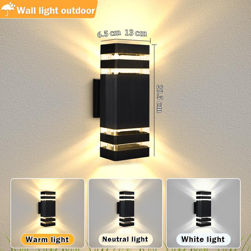 IP66 Waterproof Outdoor Wall Light Wall Lamp Exterior Wall Light Home Decoration Light E27 Replaceable Light Bulb Garden lights