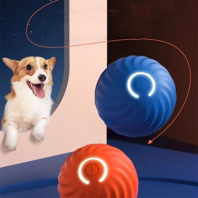 CE Interaktiver Haustier Smart Elektrischer Ball Spielzeug Kann Umkehren Beliebtes Automatisches Hundespielzeug Katze Hund Spielzeug Haustierspielzeug