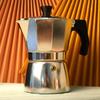 Seiko Octagonal Aluminum Moka Pot - Classic Italian Espresso Maker