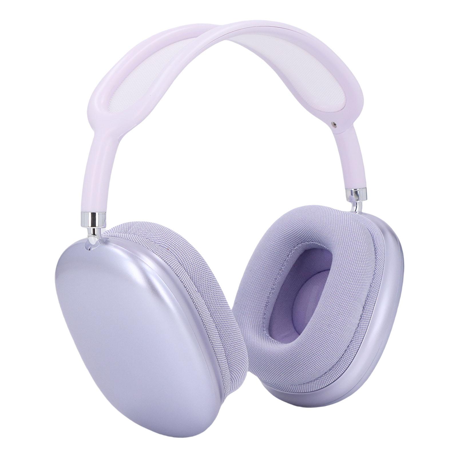 

Наушники Bluetooth 5.4 со встроенным микрофоном, беспроводная проводная складная гарнитура, 40-мм динамические драйверы, 12 часов воспроизведения фиолетовый