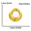 Gold 304 Stainless Steel Minimalist Oval Pendant for DIY Necklace, Bracelet, Earrings Jewelry