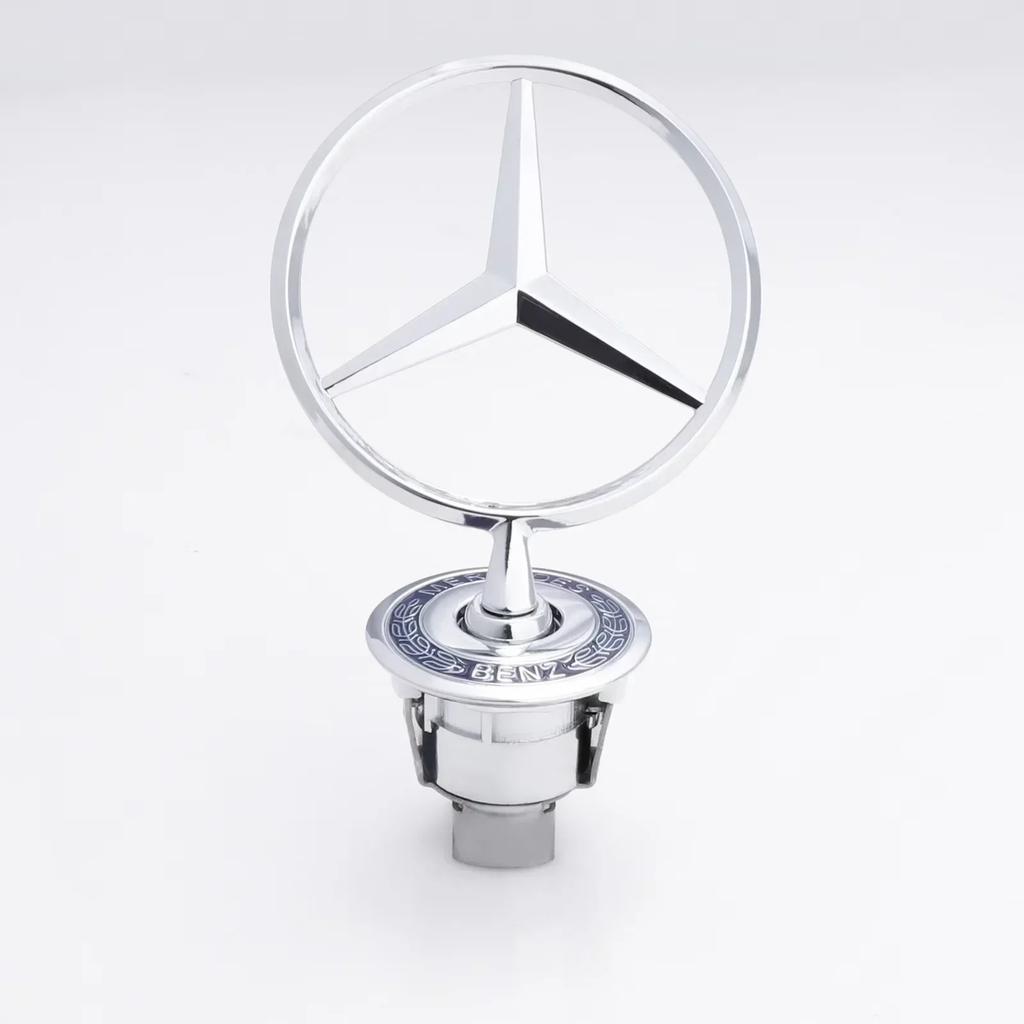 C200 E200 Για Mercedes Benz Κράμα Ψευδαργύρου Εμπρόσθιο Έμβλημα Καπό Αυτοκινήτου Ετικέτα Καπό Σήμα Αυτοκόλλητο Για Mercedes Benz W204 W210 W220 W