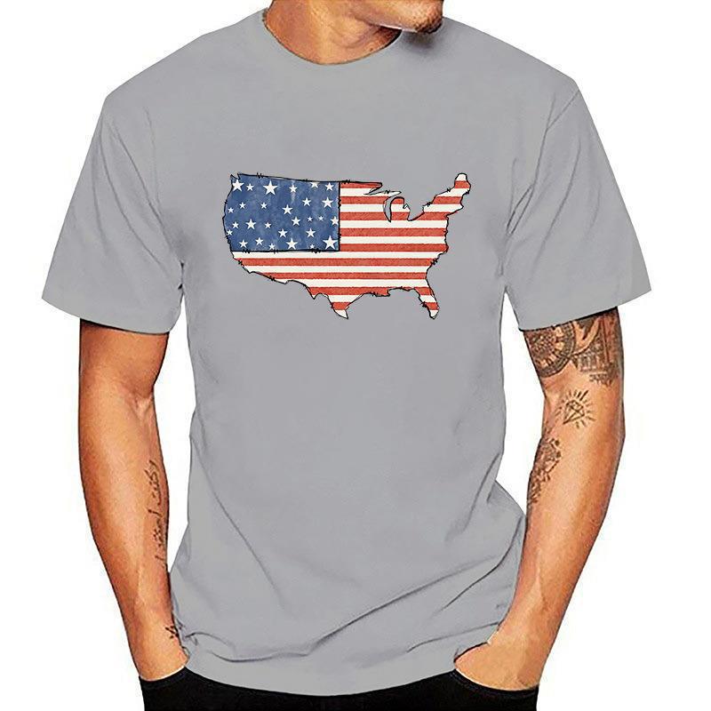 Men's Printed T-Shirt Men's T-Shirt Independence Day T-Shirt