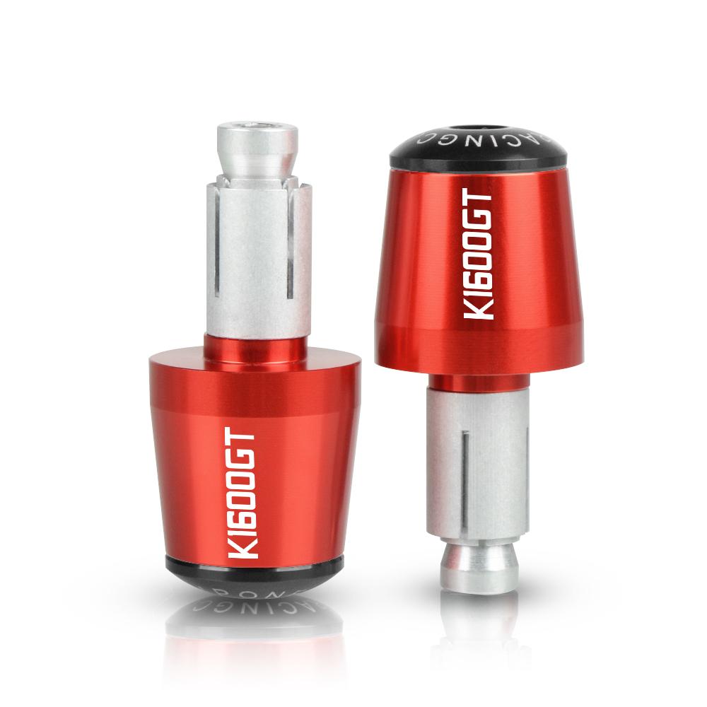 For BMW K1600 GT 20112012 2013 2014 2015 2016 2017 2018 K1600GT LOGO CNC Motorcycle Hand Bar End Handlebar Handle Grips