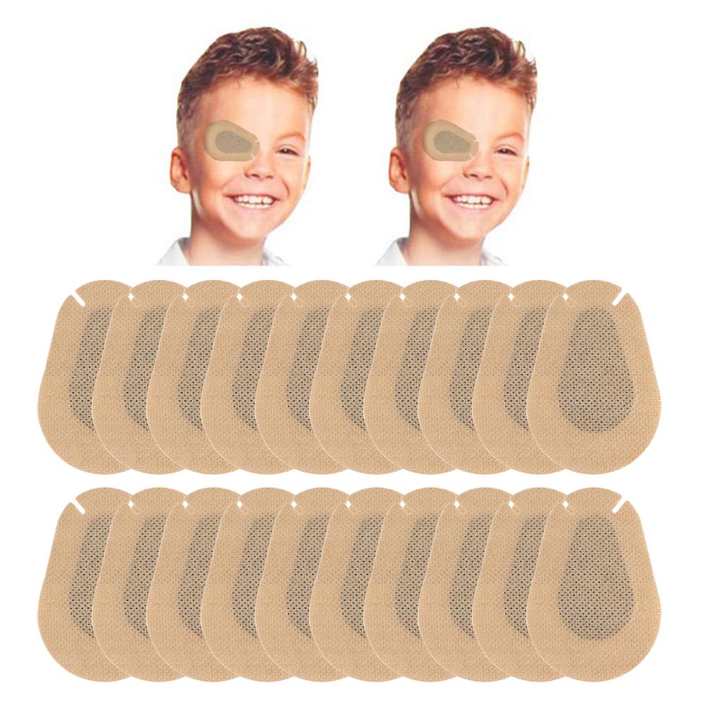 Soft 60/20Pcs/Set Child Amblyopia Eye Training Eyeshade Orthoptic Corrected Eye Patches Children Lazy EyeMask