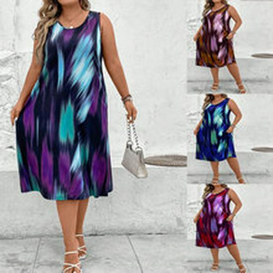 2025 Spring/Summer European & American Twist Knot Leopard Print Women's Dress