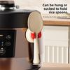 Suction Cup Stand-Up Non-Stick Rice Scoop for Household Rice Cookers Food-Grade Rice Ladle