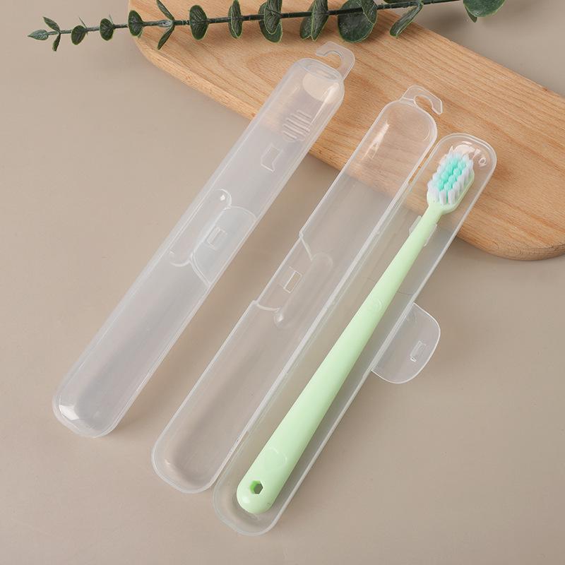 

Портативный дорожный несессер: Компактное прозрачное хранилище для зубной щетки, расчески и зубной пасты