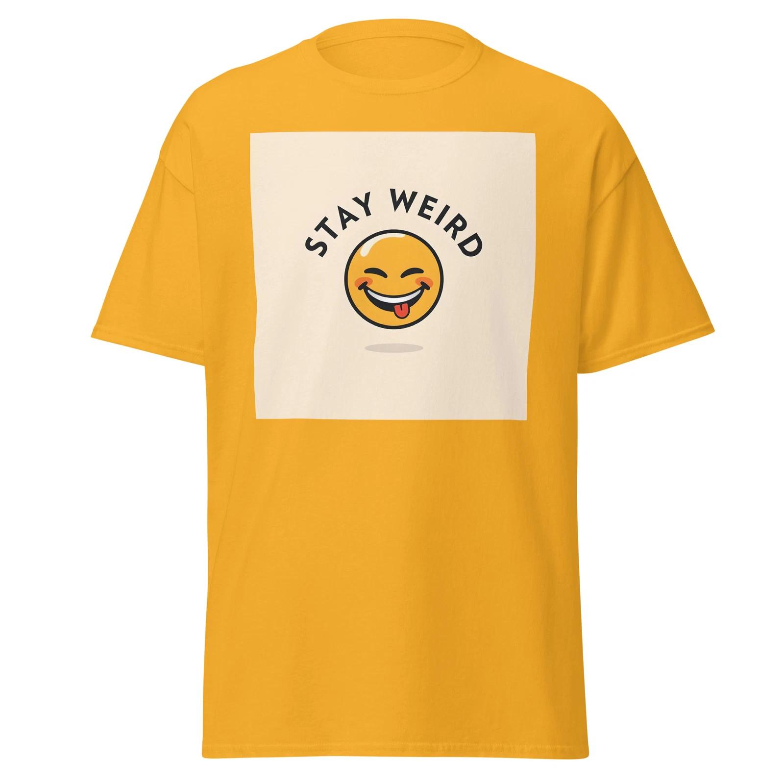 Stay Weird Unisex Classic Tee L