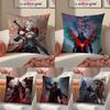 D-Devil May C-Cry Pillow Case Anti-dustmite Invisible Zipper Sofa Bed