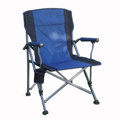 Heavy Duty Camping Chairs for Adults Sturdy Folding Lawn Chair with Hard Arms and Portable Carry Bag Comfortable for Outdoor ZM1
