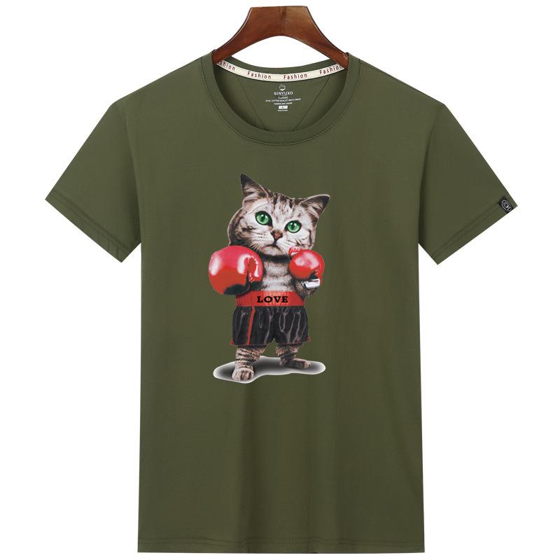 Men's Fashion Casual Short Sleeve O-Neck T-shirts and Tops