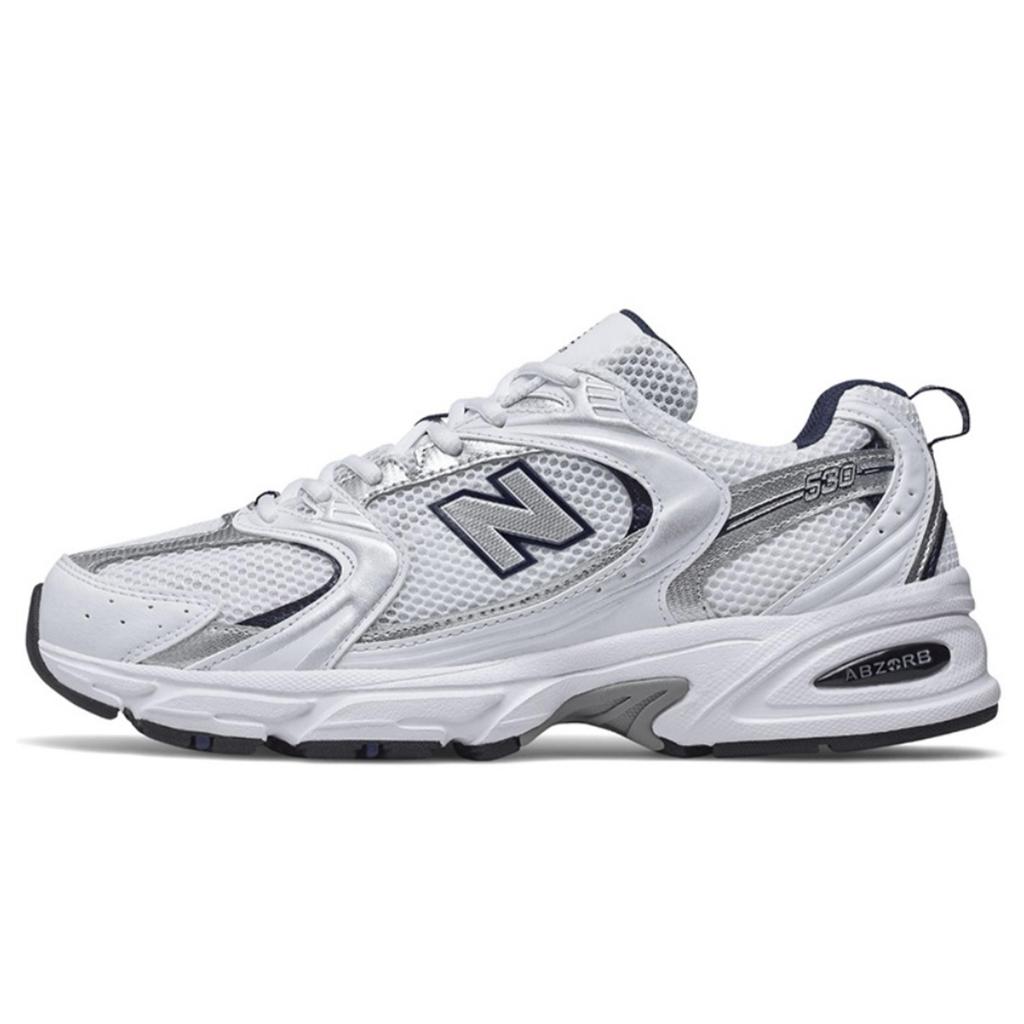 New Balance NB 530 Slip Resistant Slip Resistant Low Top Running Shoes Unisex Silver Pink MR530SG(Team1962-)