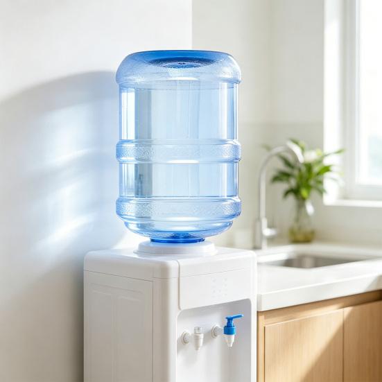 Water Bucket Refillable Durable Water Bottle Space-Saving with Sealing Water Container for Home Office Emergency Use