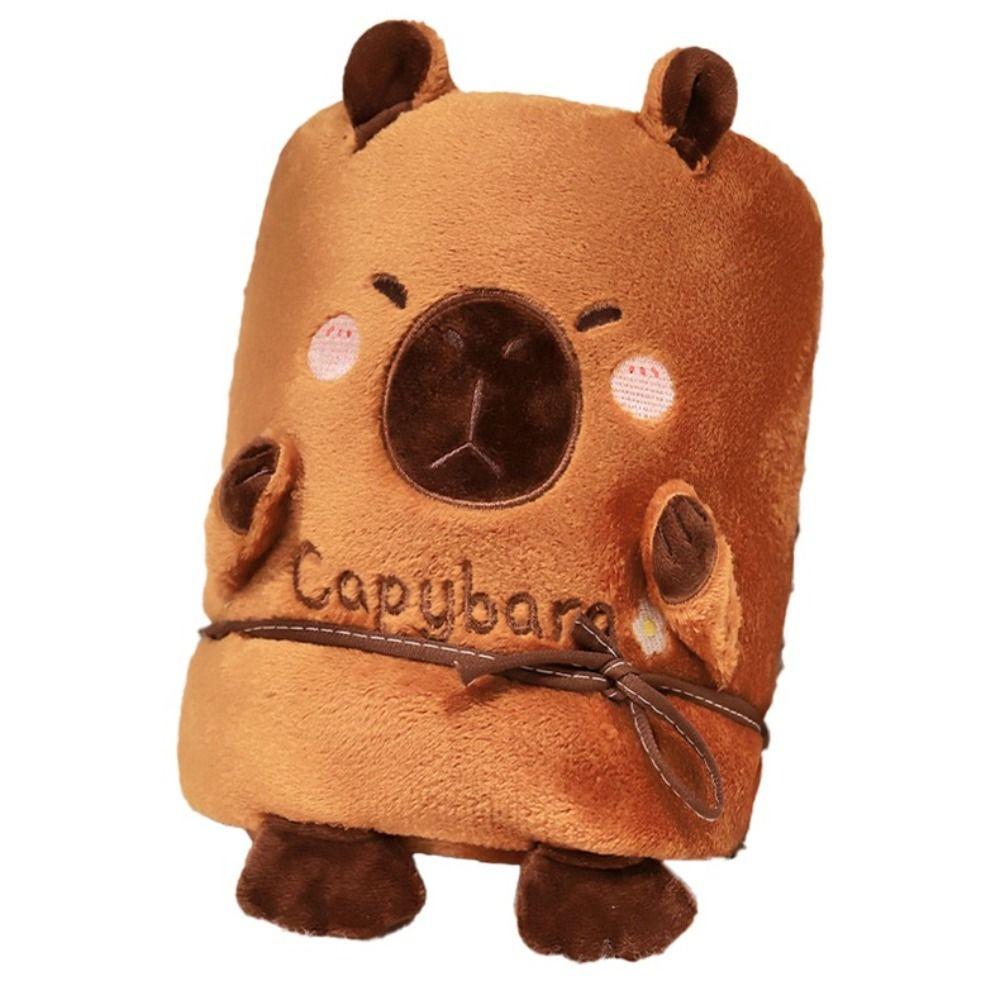 

Одеяло с капибарой, приятное для кожи, весенне-летнее, для дивана, креативное, мягкое, теплое 85x165cm