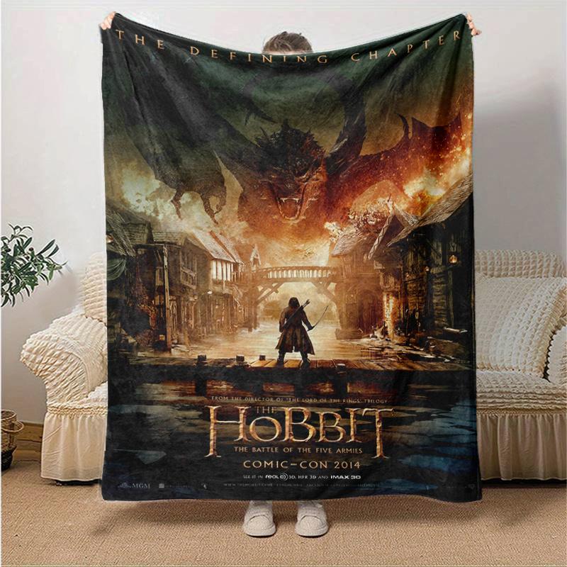 The Hobbit: The Battle of Five Armies Poster PrintPrint Blanket, Soft Blanket For Sofa Office Bed And Travelling Daughter Birthday Gift Esj3