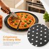 13 Inch Perforated Pizza Pan Firm Bottom Pizza Baking Pan Non Stick Baking Pan  Commercial Kitchen