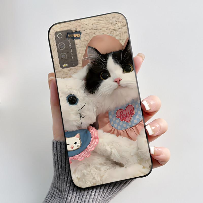 Cute Case For TCL 205 (4187D) Funda Capa Printing Shell Protective Cover Soft Silicone Cartoon Phone Casing Coque