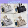 Canvas Tote Bag For Women With Zipper Closure And Internal Pockets For Casual Outings