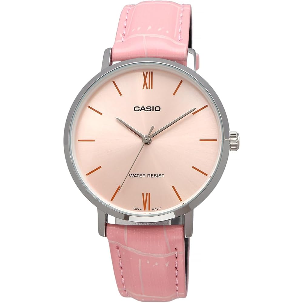 Casio LTP-VT01L-4B Quartz Women's Watch Pastel Pink Analog Design