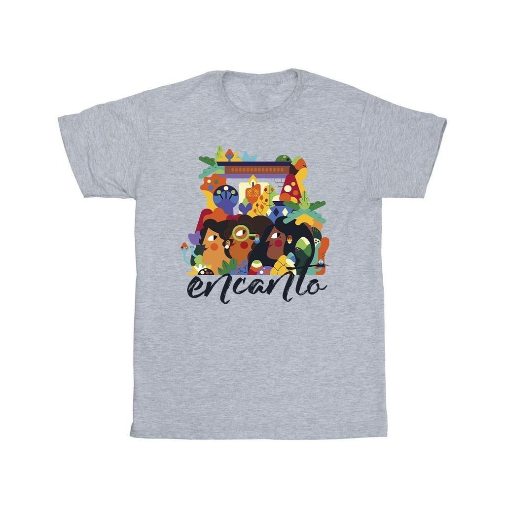 Disney Mens Encanto Sisters T-Shirt