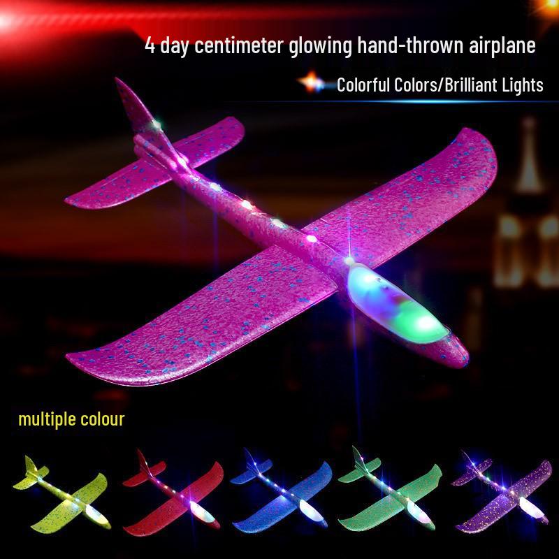 Upgraded Foam Hand-Thrown Glider - Lightweight Model Airplane for Outdoor Play