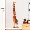 Three-dimensional Giraffe Wall Sticker for Home Renovation with A Fun and Artistic Style