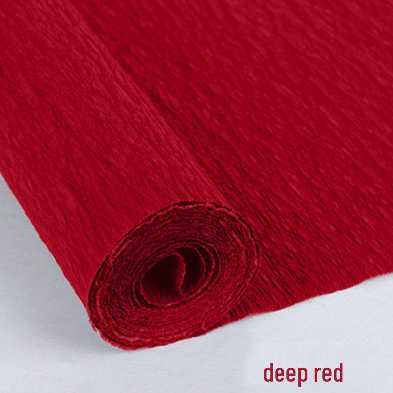 Thickened Colored Crepe Paper for DIY Rose Origami and Kindergarten Crafts